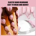 thumbnail image 3 of Fer à Friser Sans Chaleur Rose, Bandeau Réglable Sans Chaleur pour Vagues et Boucles Naturelles, Coiffure de Nuit pour Femmes et Filles, Ensemble de Rouleaux Doux et Confortables, 3 of 7