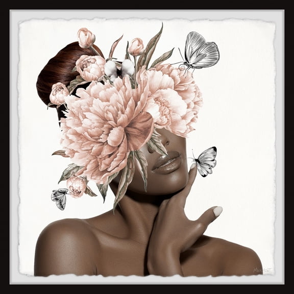 Marmont Hill Silence of a Woman Framed Painting Print