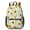Sunflower and Eucalyptus, variant on Sunflower and Gingham Yellow Pattern 17" School Backpacks for Teens,Waterproof Oxford Fabric,S-Shape Padded Straps for School,Travel,Hiking,Camping