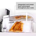 thumbnail image 4 of Anova Culinary ANTC01 Contenant de Cuisson pour Cuisinière sous Vide Pouvant Contenir jusqu'à 16 L d'Eau avec Couvercle Amovible et Grille, 4 of 5