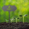 thumbnail image 3 of Spring Saving Clearance SHENGXINY Metal Plant Tags Metal Seed And Plant Markers - Indoor Outdoor Seed And Plant Garden Stakes - Stylish Fruit And Vegetable Seed Tags - Durable Plant Labels For Pots, 3 of 3