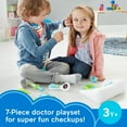 thumbnail image 2 of Fisher-Price Medical Kit 7-Piece Doctor Toys Preschool Pretend Play Set for Ages 3+ years, 2 of 6