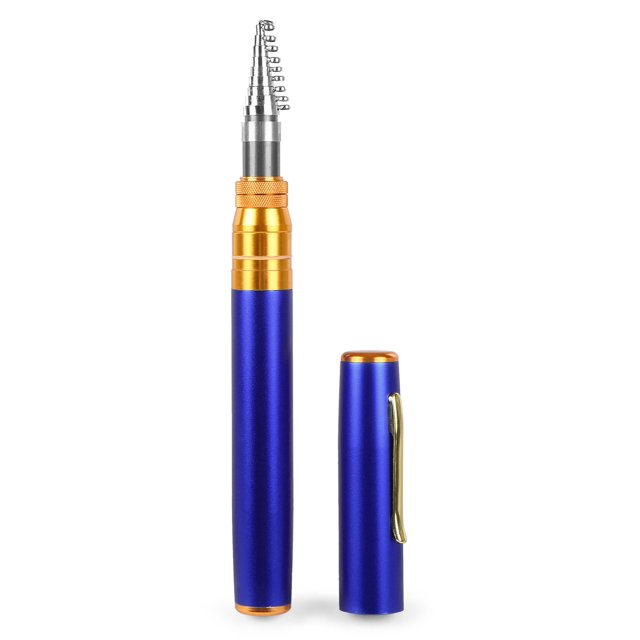 Graflsoa Canne à Pêche Portable Mini - Canne Compacte 2.1m Bleue pour Camping & Amusement Extérieur, Design Léger & Durable en Fibre de Verre