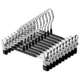 thumbnail image 2 of 10 Perchas Metal para Pantalones Antideslizantes Que Ahorran Espacio Acero Inoxidable (), 2 of 2
