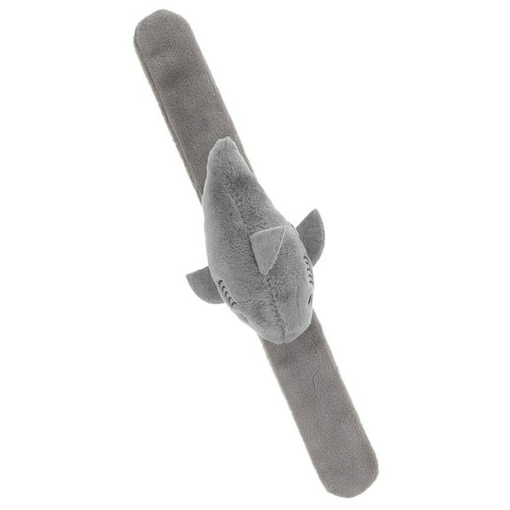Milisten Grey Plush Animal Slap Bracelet Soft and Comfortable Wristband for Kids Party Favors and