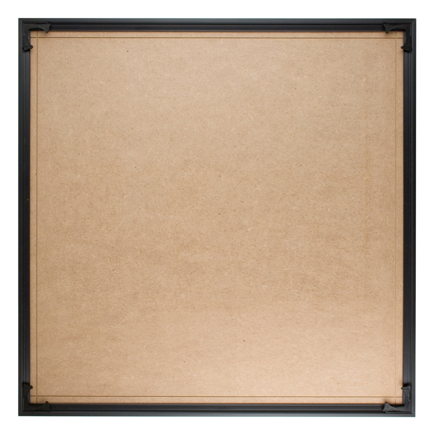 Quadro Frames 24x24 inch Picture Frame, Black, Style P375-3/8 inch Wide Molding