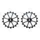 thumbnail image 1 of MEIJUN 2X 18T MTB Desviador Trasero de Bicicleta Rueda Jockey Polea de Rodamiento de Cerámica Rodillo Guía de Bicicleta de Carretera 4 mm 5 mm 6 mm (Negro), 1 of 5