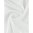 thumbnail image 5 of DARING DIVA Women's Silky Satin Mesh V Neck Sleeveless Blouses Tank Shirt L White, 5 of 6