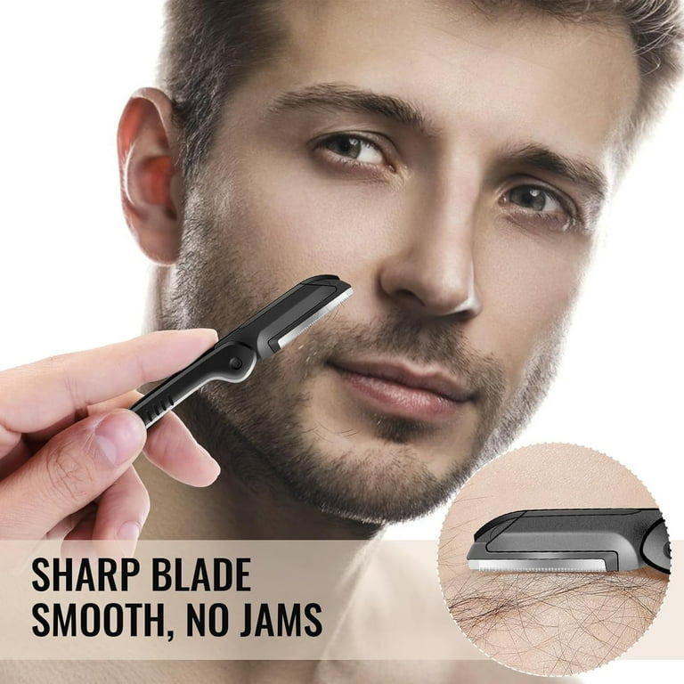 Eyebrow Razor Men s Facial Folding Dermaplane Razor Men s Eyebrow and Facial Folding Razor Men s Facial Epilator Women s Eyebrow and Facial Folding
