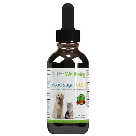 Pet WellBeing Blood Sugar Gold for Dogs Natural Supplement for Diabetes in (Best Dog For Tracking Deer Blood)