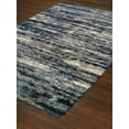 thumbnail image 3 of Dalyn Arturro Shag Area Rug AT9 At9 Denim Denim Faded Lines 7' 10" x 10' 7" Rectangle, 3 of 3