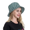 thumbnail image 6 of Xecao Daisies Flowers Print Men and Women Night Reflective Hat Runner Cap Visor Bucket Hat Boonie Cap, 6 of 6