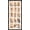 Brown, variant on 8x14 Multi Size Collage Frame Photo Display Black