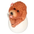 thumbnail image 2 of Figura De Cachorro De Taza De Té, Estatua De Perro Coleccionable De Resina Con Detalles Ricos De 6,1 Pulgadas Para Decoración Del Hogar De Cafetería Bar, Figura Coleccionable De Cachorro De Taza De Té, 2 of 5