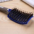 thumbnail image 4 of Peine Rizador Peine para masaje del cuero cabelludo, cepillo antiestático para peinado de cabello rizado recto (azul Ygjytge Cuidado Belleza, 4 of 6