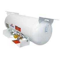 Flame King 16-Gallon ASME Horizontal Propane Tank for RV, Food Trucks, Van, or Trailers - YSN16