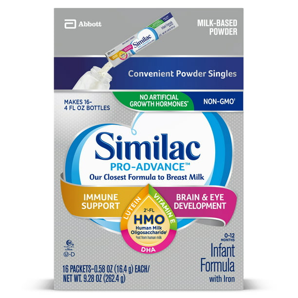 Similac ProAdvance GmoFree Powder Baby Formula, 9.28 oz