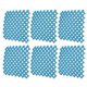 thumbnail image 3 of 6 Alfombrillas de Suelo de 20 x 20 cm, Alfombrillas antifatiga para Suelo de Cocina, Alfombrilla de Suelo entrelazada Antideslizante para Cocina, baño, Ducha, Piscina, balcón(Azul), 3 of 14