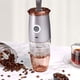 thumbnail image 5 of Yuarrent Molinillo de café portátil Manual Universal, fresadora desmontable, máquina de molienda de bebidas ajustable de 5 velocidades, para viajar Juegos de servir café y té Plata Yuarrent HA060736-01B, 5 of 6