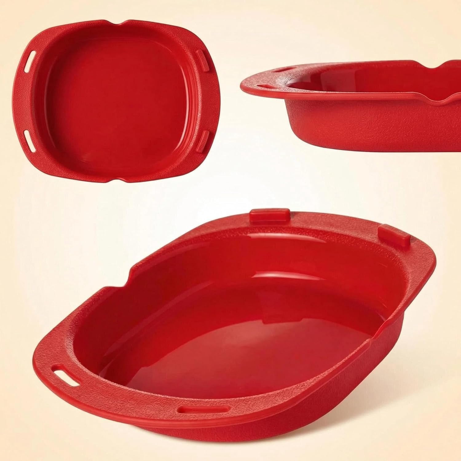 Silicone Omelet Maker, Silicone Microwave Omelet Maker, Microwave Omelette Maker Silicon𝐞,Nonstick Cooking Tray for Breakfast, Easy Egg Poacher Kitchen Gadget, BPA-Free (2)