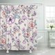 thumbnail image 1 of Cortina de Ducha ABPHQTO de Verano con Diseño Gráfico de Flores de Magnolia 160x180 cm, 1 of 1