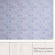 thumbnail image 2 of Paquete De 24 Azulejos De Papel Tapiz De 8 X 8 "Para Protector Contra Salpicaduras De Cocina. Despegue Y Pegue El Protector Contra Salpicaduras En Un Diseño De Mosaico De Piedra Pintada De Azul. Placa, 2 of 5