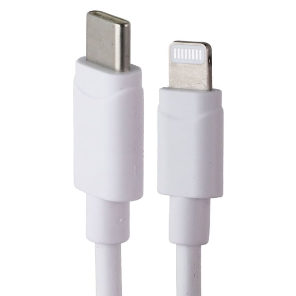 Open Box AIRDISTINC 3 Foot MFI-Certified USB-C to Lightning 8-Pin Cable - White