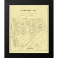 thumbnail image 2 of Land Office 12x14 Black Modern Framed Museum Art Print Titled - Rockwall Texas Landowner - Land Office 1880, 2 of 5