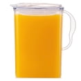 thumbnail image 1 of LocknLock - Jarra de agua para puerta de nevera, con asa, sin BPA, con tapa superior abatible, perfecta para hacer t&eacute;s y jugos, 3 cuartos de gal&oacute;n, transparente, 1 of 6