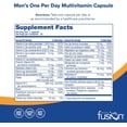 thumbnail image 2 of Bariatric Fusion Men's Multivitamin With Iron (One Per Day) |  18 Mg | 30 Servings | 30 Capsules, 2 of 2