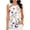 01 White 7, variant on Fewfanhot Women's Tops Summer Tank Tops 2026 Pleated Crew Neck Floral Loose Fit Casual Sleeveless Flowy Boho Tunic Shirts