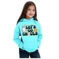 thumbnail image 4 of Gunia Halloween Ghost Sweatshirt Boy Girl Child Toddler Long Sleeve Graphic Warm Hoodie Pullover Tops Sweatshirt Fall Clothes Blue 10-11 Years, 4 of 4
