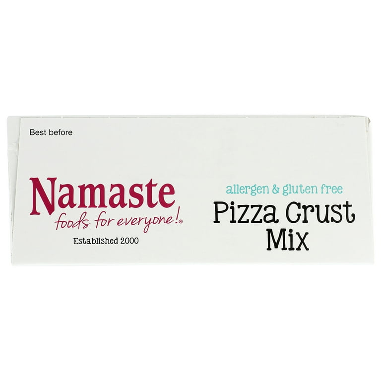 Namaste Foods, Gluten Free Pizza Crust Mix, 16oz Box, Allergen