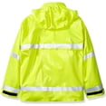 thumbnail image 2 of Bulwark Hi-Visibility Flame-Resistant Rain Jacket JXN6 Yellow/ Green 4XL, 2 of 4