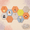 Mixed C, Orange, Light-camel, Dark Grey, Yellow-12 x 10 inch, 9mm 0.35 inch Thick-10, variant on Frameless Felt Hexagon Bulletin Board Tiles 12 x 10 inch, 9mm 0.35 inch Thick Mixed C, Orange, Light-camel, Dark Grey, Yellow 10 Pack Wall Decor