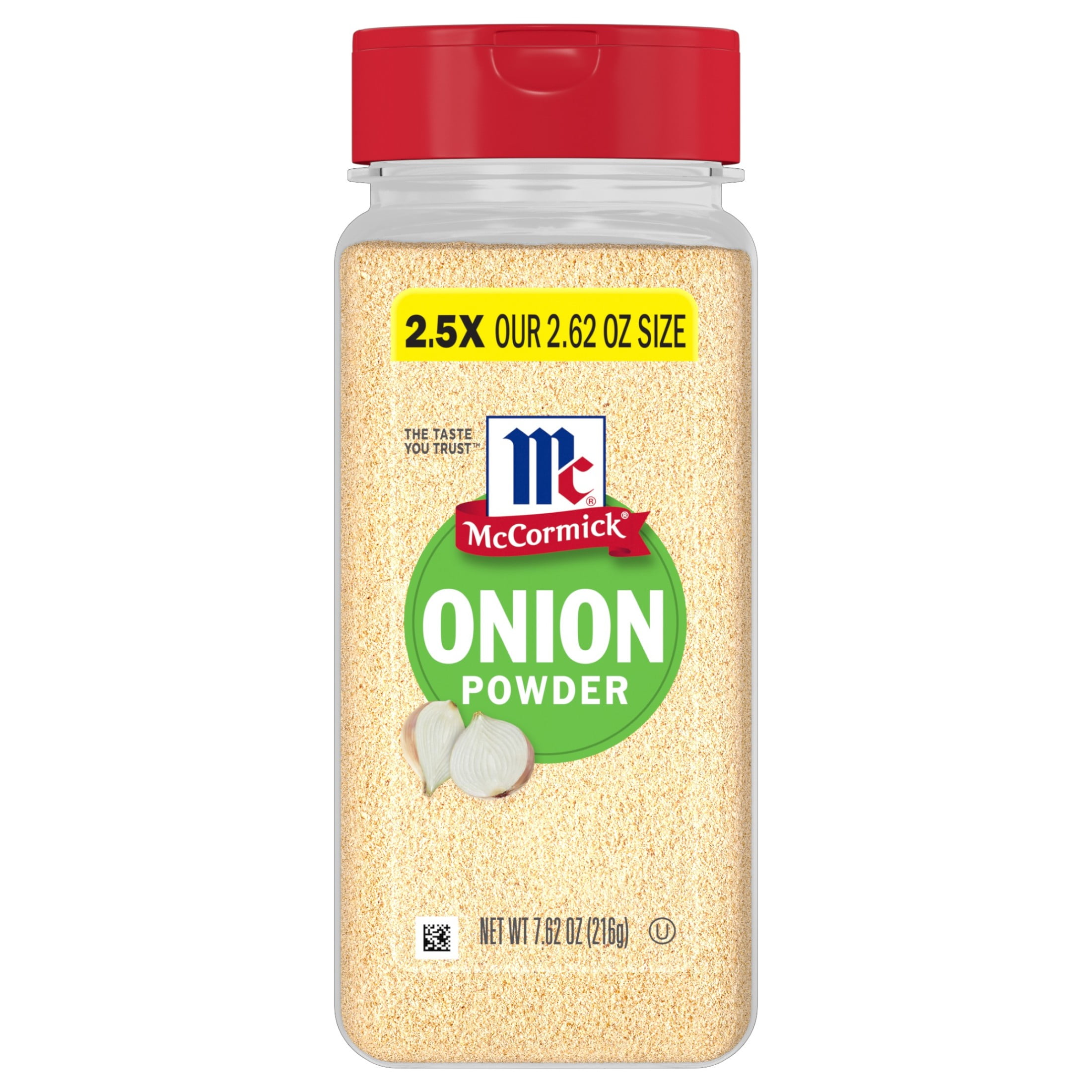 (6 pack) McCormick Kosher Onion Powder, 7.62 oz Bottle