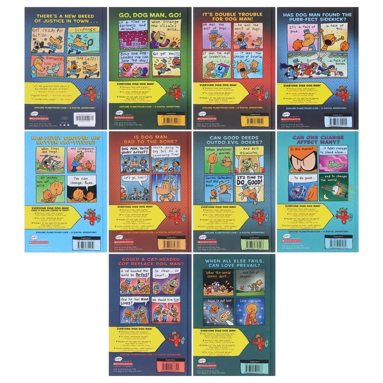 Dog Man Series: Supa Buddies Mega Collection Comic Books #1-10 Box