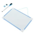 thumbnail image 3 of Tableau Effaçable à Sec Apprentissage pour Enfants Mémo Double Face Rappel Tableau Blanc Bleu, 3 of 8