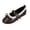 Brown, variant on Women Shoes Heel Mary Jane Lace Pumps with Bow Kawaii Cute Wedge Cross Strap Block Heel Sweet Style