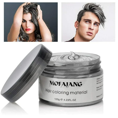 TekDeals Unisex DIY Hair Color Wax Mud Dye Cream Temporary Modeling 8 Colors (Best Hair Color For Gray Hair)
