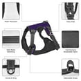 thumbnail image 6 of Fuzoiu Crystal Purple Snowflake Print Reflective Dog Harness,Adjustable, Breathable Pet Vest,Dog Harness No Pull,No Choke Pet Vest for Small, Medium, and Large Dogs-Small, 6 of 6
