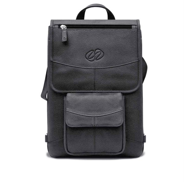 MacCase Premium Leather 16 MacBook Case -Black