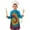 Colorful Tie Dye-3, variant on Colorful Tie Dye Pattern Kids Aprons for Girls and Boys,Adjustable Neck Strap Toddler Aprons for Kids Cooking Baking