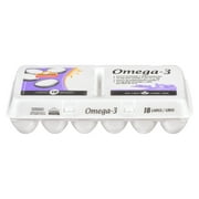 JauneDoré Omega-3 gros oeufs blancs