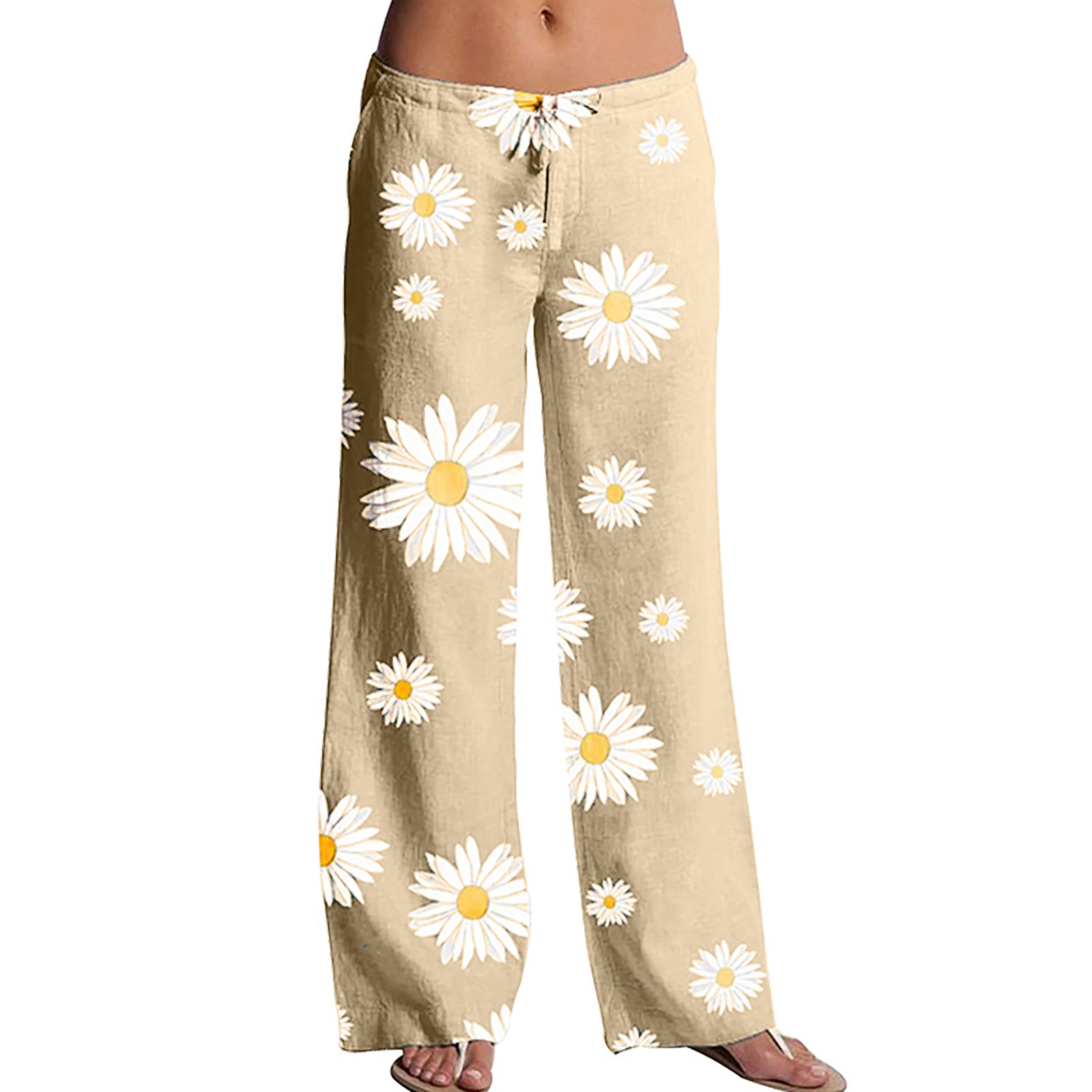 New Women's Flower Printed Daisy Casual 