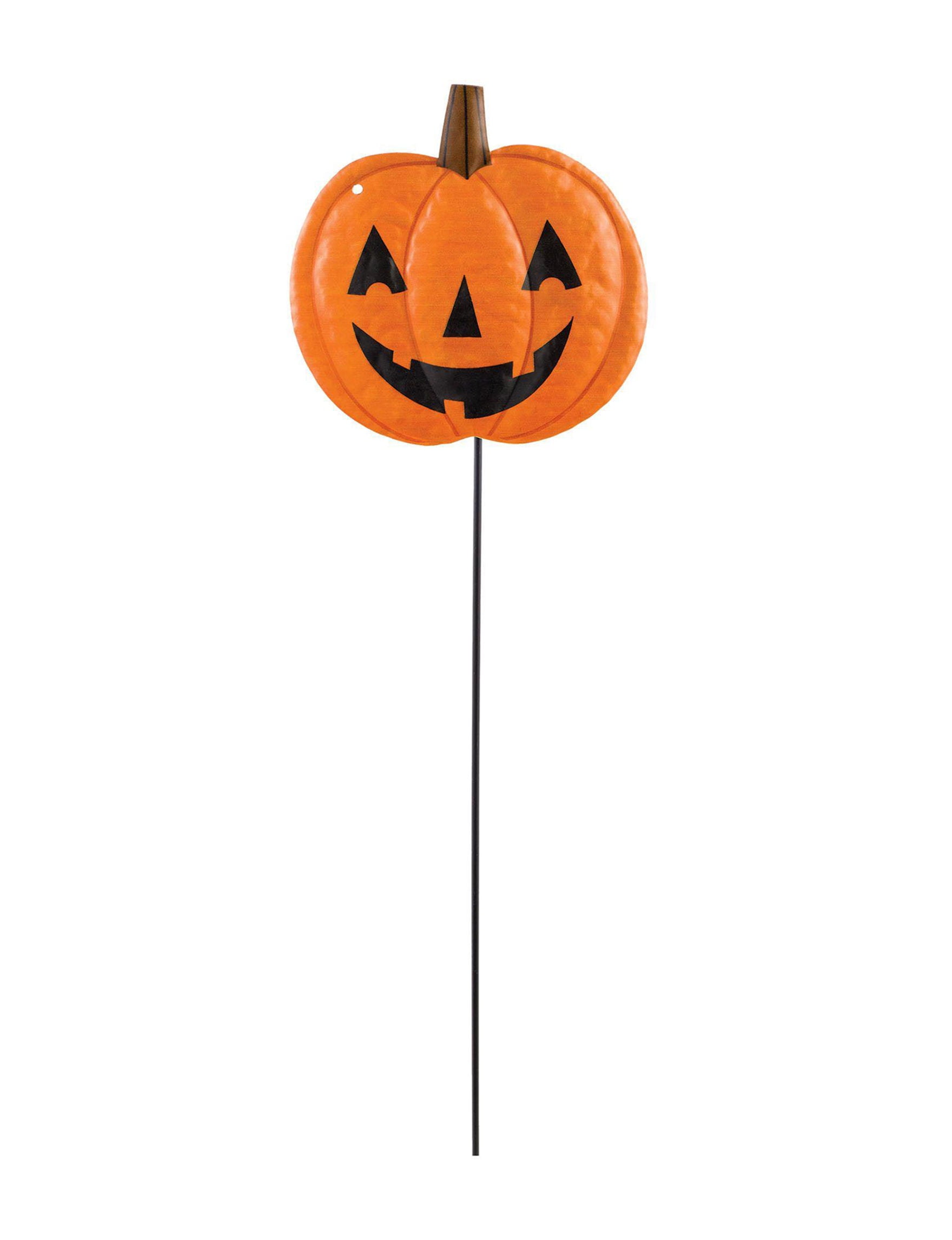 Amscan Friendly Pumpkin Yard Stake Halloween Yard Decorations