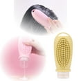 thumbnail image 3 of Walbest Hair Brush for Travel - Large Capacity Leak Proof Squeezable Silicone Brush Container for Toiletries - 3oz Dispenser for Shampoo and Conditioner, 3 of 3