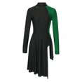 thumbnail image 5 of Leotardo de gimnasia para mujer, vestido de baile de Ballet, traje de baile lírico de danza contemporánea, Ropa de baile con abertura lateral de manga larga, 5 of 5