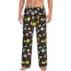 thumbnail image 1 of Balery Flower Butterfly Pantalones de pijama para hombre, pijama ultraligero, pantalón de descanso-Small, 1 of 6