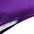 thumbnail image 6 of Unique Bargains 1 Piece 100% Silk Pillowcase Purple Queen, 6 of 7